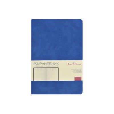 Ежедневник недатированный А5 Megapolis Classic Flex, синий-1