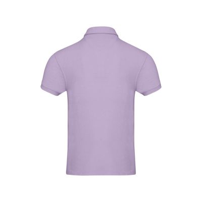 Рубашка поло унисекс Akoya из переработанного махрового материала - Lilac-2