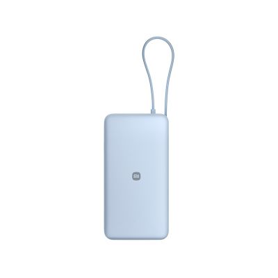 Внешний аккумулятор со встроенным кабелем Xiaomi 67W Power Bank 20000 (Integrated Cable) Ice Blue-2
