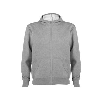 Толстовка на молнии Montblanc унисекс, серый меланж-0