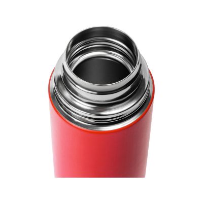 Термос Relaxika 101 (1 литр), красный (без лого)-4