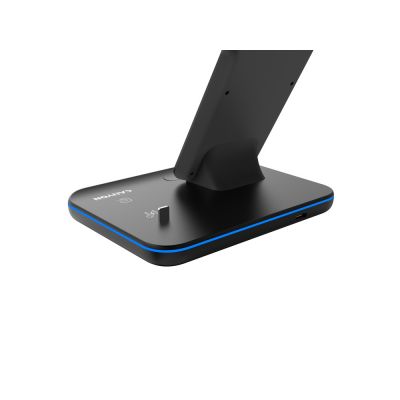 Беспроводное зарядное устройство для гаджетов 3-в-1 с технологией QI Canyon WS-302 (CNS-WCS302B), черный-2