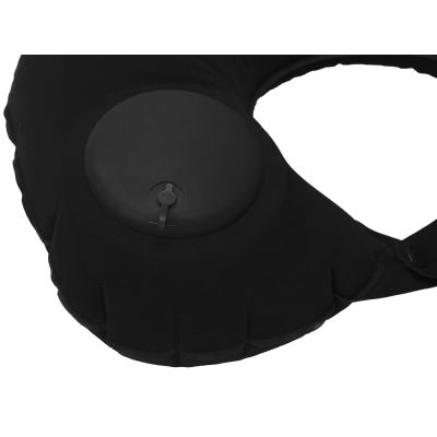 Подушка под шею с помпой Push, черный-2