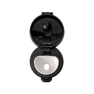 Герметичная термокружка Trigger 380мл, черный-5