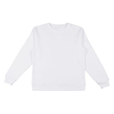 Свитшот оверсайз Lisbon унисекс, белый-7