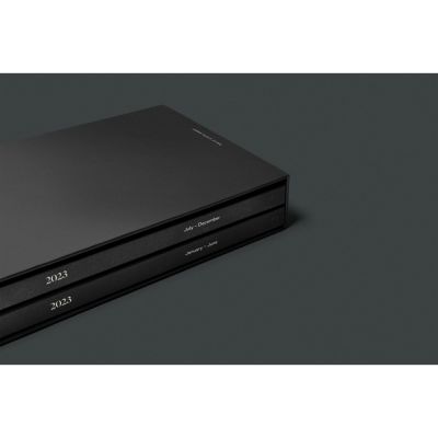 Ежедневник в твердом переплете формата A5 Karst, черный-4