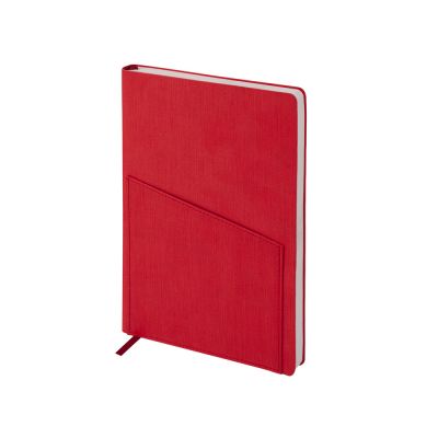 Ежедневник недатированный А5 Barcelona, красный-1