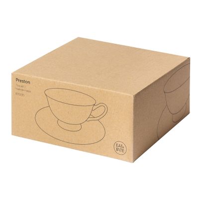 Чайная пара с золотой каймой, 200мл-6