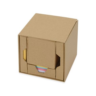 Куб настольный для записей Брик, крафт-2