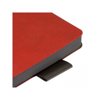 Ежедневник недатированный А5 Boston, красный-3