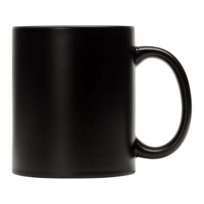 Кружка-хамелеон Surprise матовая, черный/синий-1