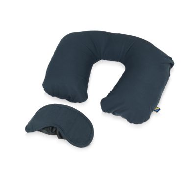 Набор дорожный Travel Blue Sleep Set, синий-0