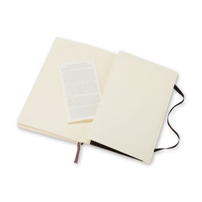 Записная книжка Moleskine Classic Soft (в линейку), Large (13х21см), черный-3