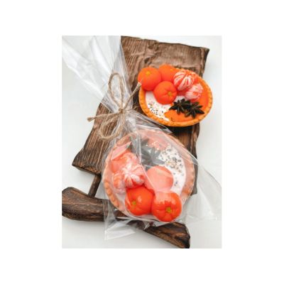 Мыло ручной работы Тарталетка с мандаринами-6