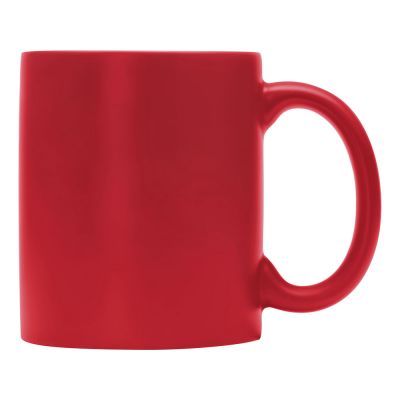 Кружка-хамелеон Magic матовая, красный/белый-1