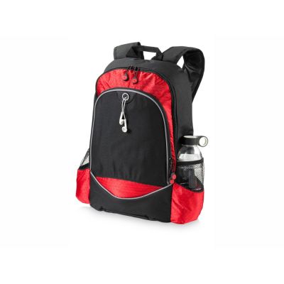 Рюкзак Benton для ноутбука 15, черный/красный-0