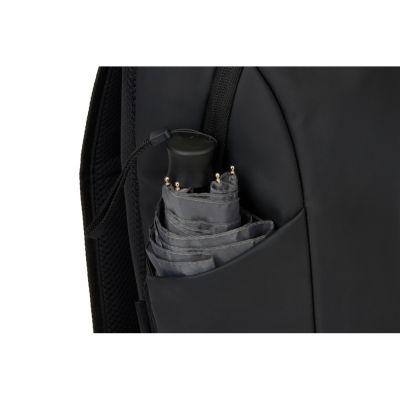 Рюкзак Sofit для ноутбука из экокожи, черный-8