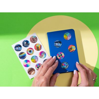 Сет объемных стикеров из эпоксидной смолы, А6-4