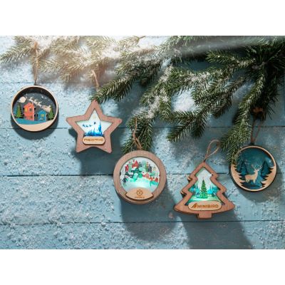 Подвеска с подсветкой, круг-12