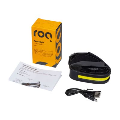 Налобный фонарь 2-в-1 c управлением жестами Spacelight, черный-7