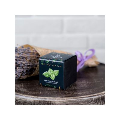 Набор для выращивания Small village cube Базилик ароматный-2