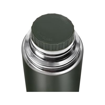 Термос Relaxika 101 (1 литр), хаки (без лого)-3