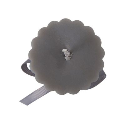 Набор свечей с гранями Vela, темно-серый, белый-11