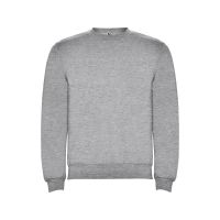 Свитшот с начесом Clasica детский, серый меланж