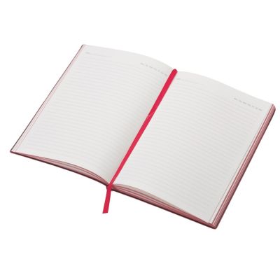 Бизнес-блокнот C1 софт-тач, гибкая обложка, 128 листов, красный-3