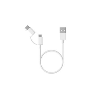 Кабель Mi 2-in-1 USB Cable Micro-USB to Type C 30см SJX02ZM (SJV4083TY)-0