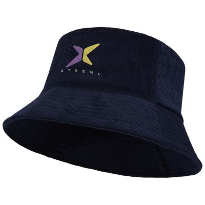 Панама Howson из переработанного вельвета - Темно - синий-3