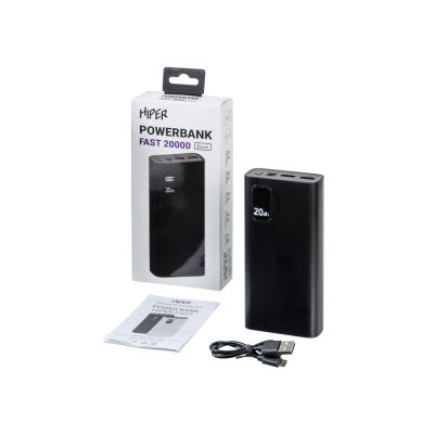 Портативный внешний аккумулятор FAST 20000 Black-7
