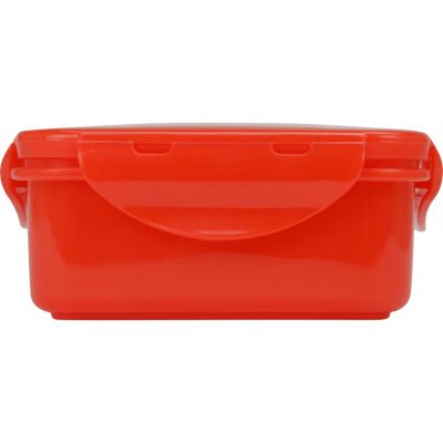 Герметичный ланч-бокс Foody с двумя секциями, 650мл, красный-5