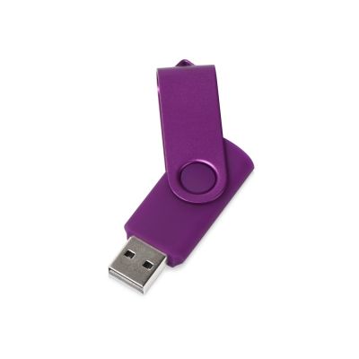 Флеш-карта USB 2.0 8 Gb Квебек Solid, фиолетовый-1