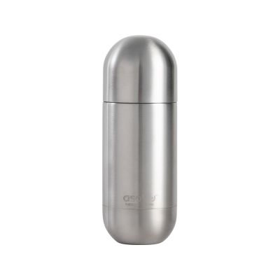 Термос ORB, серебристый, квадратная упаковка-0