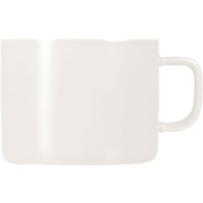 Чайная пара Brighton : блюдце овальное, чашка, коробка, белый-1