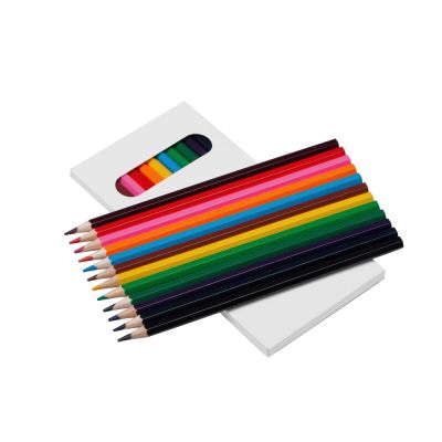 Набор из 12 цветных карандашей Hakuna Matata, белый-1