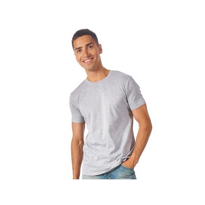 Футболка Super Club мужская, серый меланж-0