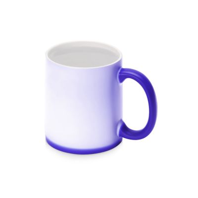 Кружка-хамелеон Magic матовая, синий/белый-8