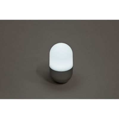 Настольная лампа Weeble, белый / стальной-1