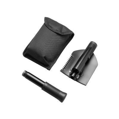 Складная лопата c чехлом Spade, черный-12