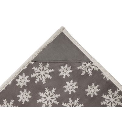 Плед Snowflake новогодний-5