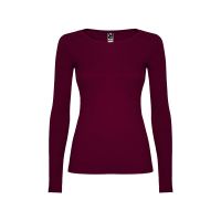 Футболка с длинным рукавом Extreme женская, гранатовый