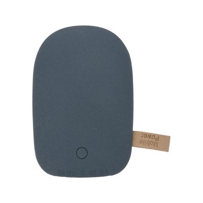 Внешний аккумулятор в форме камня Stone, 7800 mAh, темно-серый-2