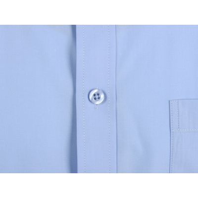 Рубашка Houston мужская с длинным рукавом, голубой-4