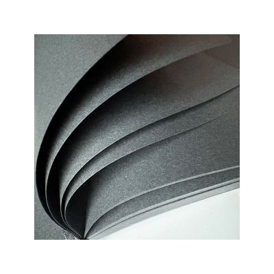 Скетчбук Sketch & Art в мягком переплете 140х210 мм, 100 л. черной бумаги 100 гр., черный-5