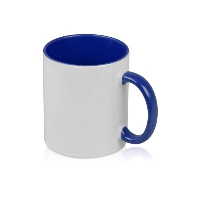 Кружка для сублимации Sublime Color, белый/синий-0