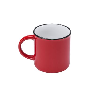 Кружка керамическая JACK, 300 мл, красный-1