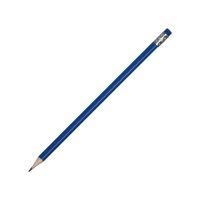 Трехгранный карандаш Графит 3D, синий