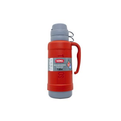 Термос со стеклянной колбой тм THERMOS PICNIC 40 Series Red 1,0L-4